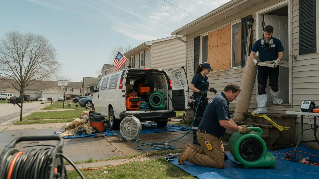 Water Damage Restoration in Mahanoy City, PA near me